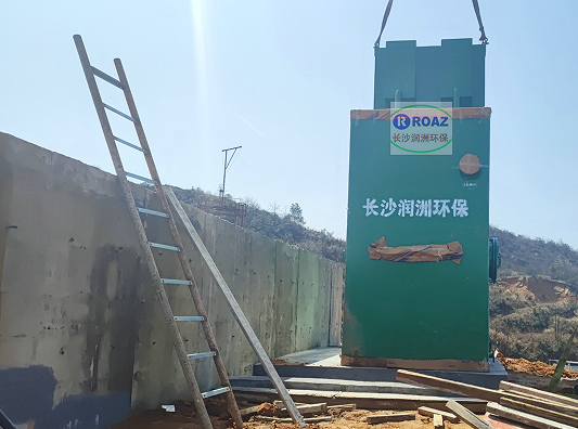200噸一體化凈水設(shè)備投入使用；